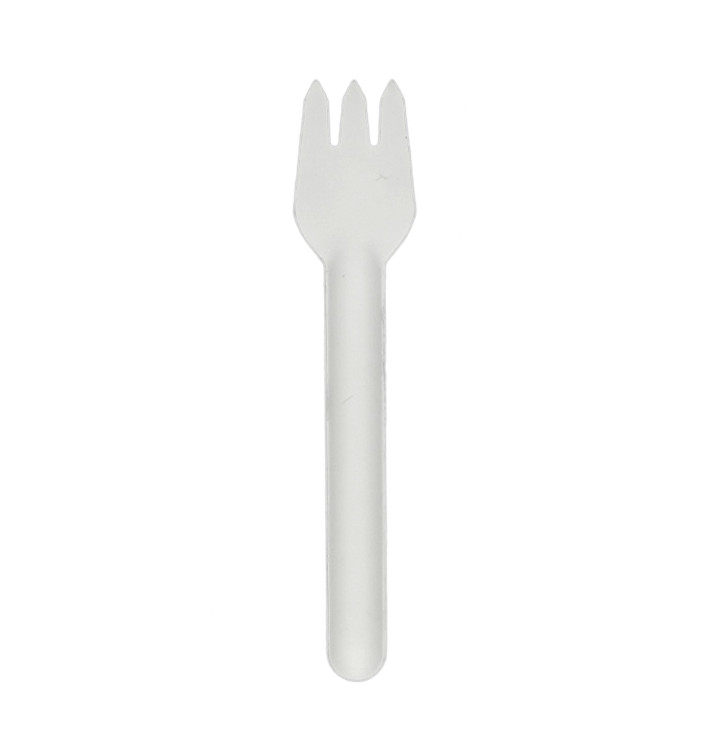 Sugarcane Fork White 16cm (1.000 Units) Sugarcane Fork White 16cm (1.000 Units)