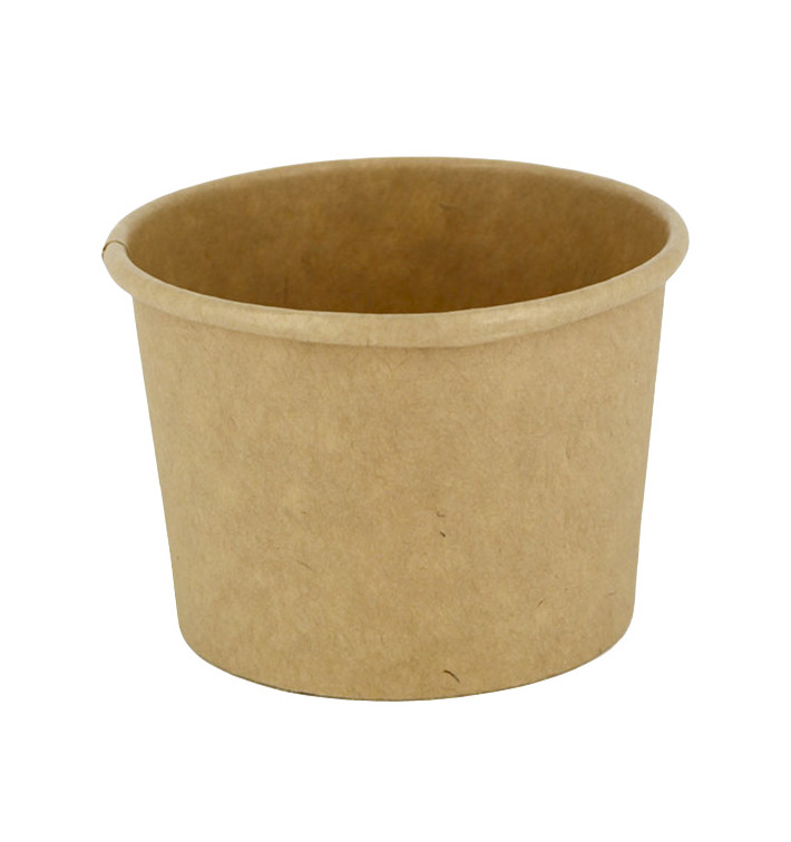 Kraft Cardboard Sauce Cup 100ml Ø7,3cm (50 Units) Kraft Cardboard Sauce Cup 100ml Ø7,3cm (50 Units)