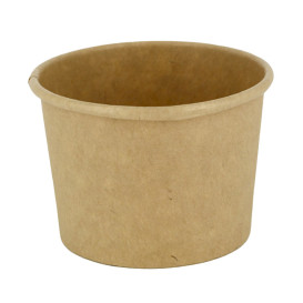 Kraft Cardboard Sauce Cup 100ml Ø7,3cm (1.000 Units)