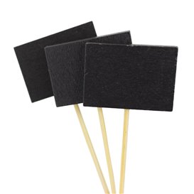Bamboo Food Pick with Board 9cm (100 Units) 