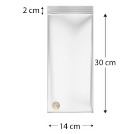 Plastic Zip Bag Seal top 14x30cm G-300 (100 Units)