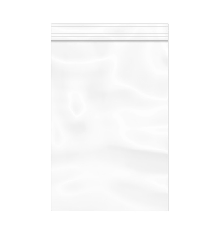 Plastic Zip Bag Seal top 23x32cm G-200 (100 Units) 