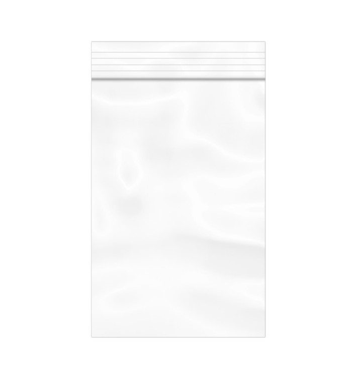 Plastic Zip Bag Seal top 8x12cm G-300 (166 Units) Plastic Zip Bag Seal top 8x12cm G-300 (166 Units)