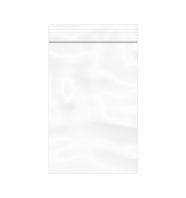 Plastic Zip Bag Seal top 12x18cm G-300 (1000 Units)