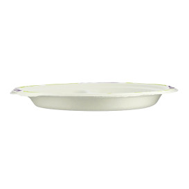 Wood Pulp Chinet Paper Plate Flavour 3 Comp. 26 cm (135 Units)  