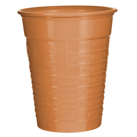 Plastic Cup PS Orange 200ml Ø7cm (1.500 Units)