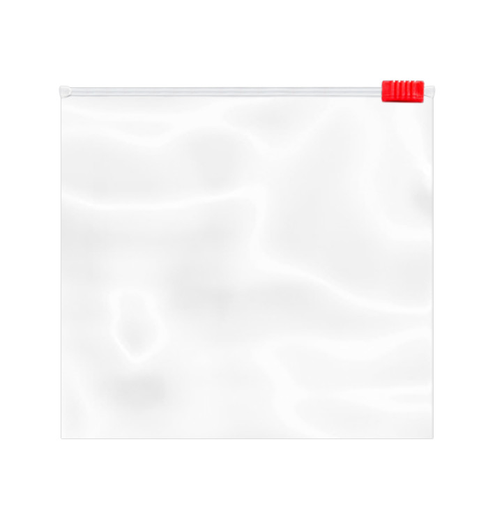 Plastic Bag Slider Zipper G250 18x17cm (100 Units) Plastic Bag Slider Zipper G250 18x17cm (100 Units)