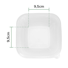 Plastic Bowl PET 1000ml 175x175x60mm (300 Units)