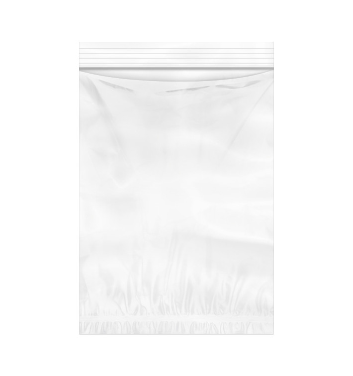 Plastic Bag Autoseal with Pocket 16x22+20cm G-200 (100 Units) Plastic Bag Autoseal with Pocket 16x22+20cm G-200 (100 Units)