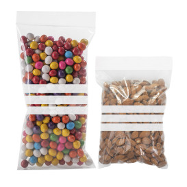 Plastic Zip Bag Seal top Write-On Block 7x10cm G-200 (100 Units)  