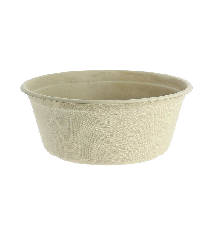 Sugarcane Bowl 500ml Ø15cm (500 Units)