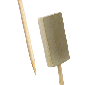 Bamboo Food Pick Shovel Design 100cm (480 Units)