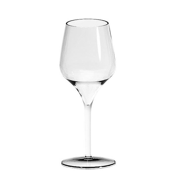 Reusable Plastic Glass Tritan “Sense” Wine 350ml (6 Units)