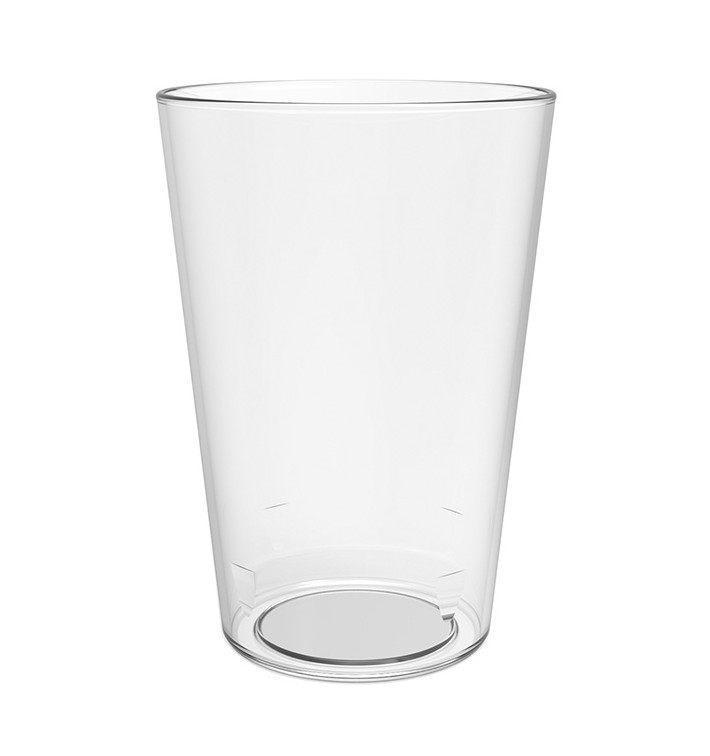 Plastic Beer Glass PP Reusable 410ml (75 Units) 