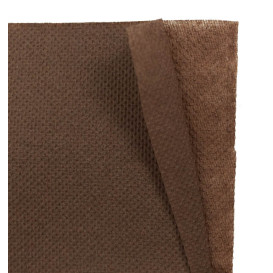 Paper Napkin Double Point Brown 2C 33x33cm (1.200 Units)