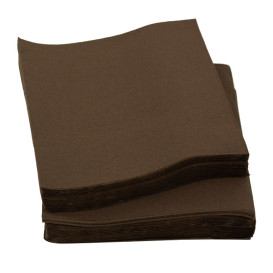 Paper Napkin Double Point Brown 2C 33x33cm (1.200 Units)