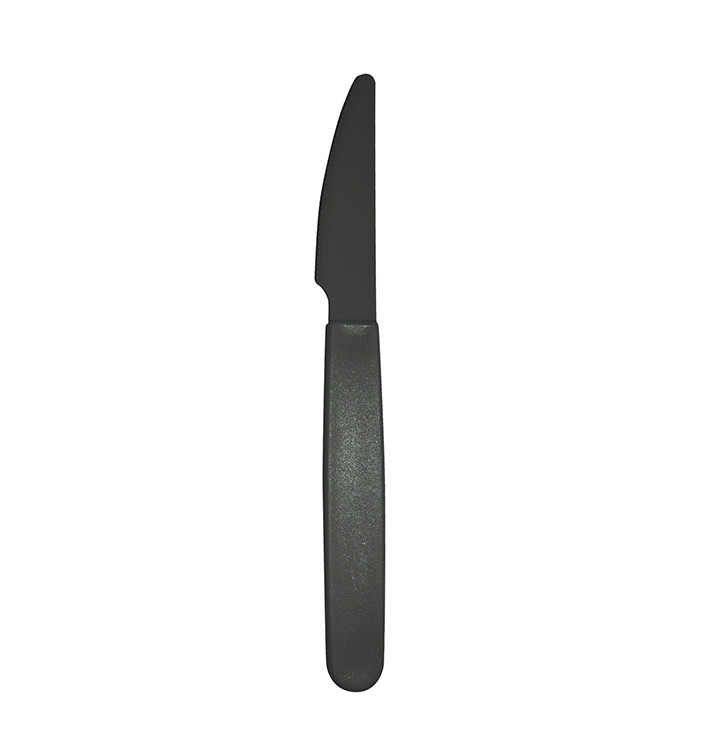 Durable Reusable Knife PP Anthracite 18,5cm (6 Units) Durable Reusable Knife PP Anthracite 18,5cm (6 Units)