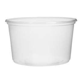 Plastic Deli Container Clear PP 300ml Ø10,5cm (1.000 Units)