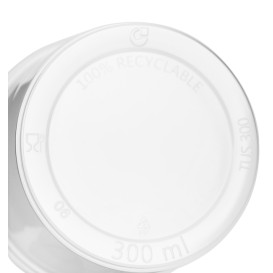Plastic Deli Container Clear PP 300ml Ø10,5cm (1.000 Units)