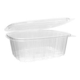 Plastic Hinged Lid OPS 2.000ml (50 Units) 