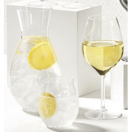 Reusable Durable Jug Clear Tritan 1000ml (4 Units)