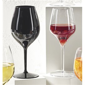 Reusable Plastic Glass Wine Tritan Clear 320ml (1 Unit) 