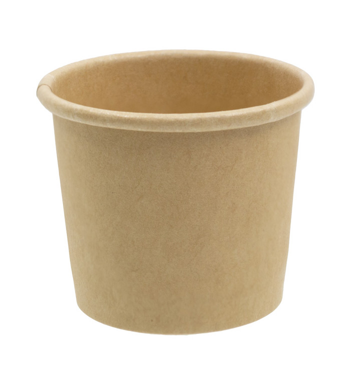 Kraft Cardboard Sauce Cup 30ml Ø4,4cm (50 Units) Kraft Cardboard Sauce Cup 30ml Ø4,4cm (50 Units)