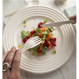 Kraft Cardboard Cutlery Kit Fork and Knife (300 Units)