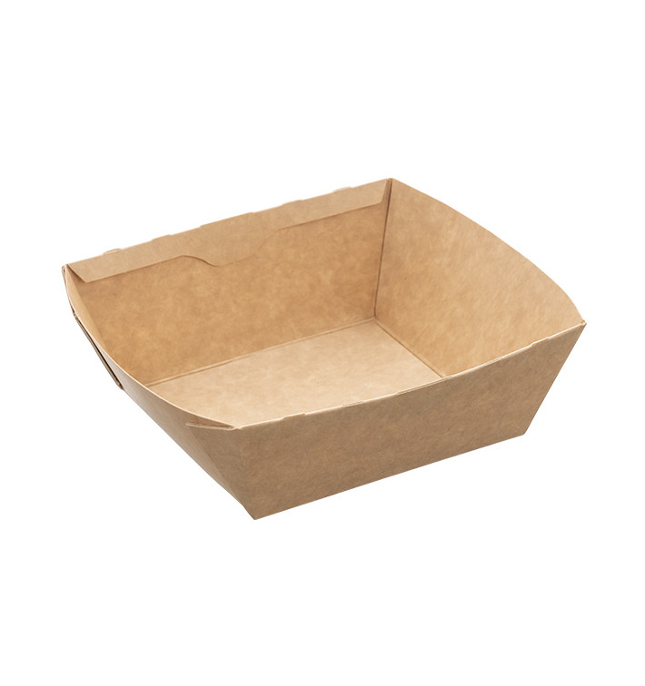 Rectangle Kraft Salad Bowl 375ml 15x12x5cm (400 Units)