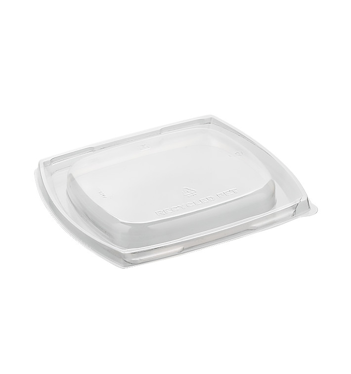 Rectangle Lid rPET for Salad Bowl 15x12cm (400 Units) Rectangle Lid rPET for Salad Bowl 15x12cm (400 Units)