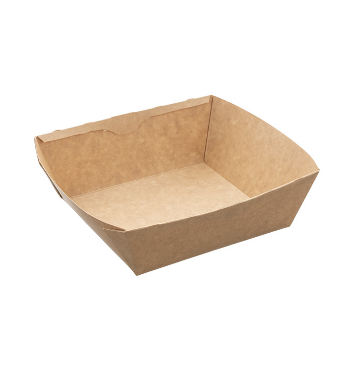 Rectangle Kraft Salad Bowl 750ml 19x16x5cm (300 Units) Rectangle Kraft Salad Bowl 750ml 19x16x5cm (300 Units)