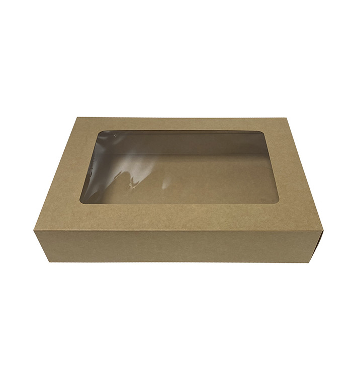 Paper Wrap Food Container Kraft Ø8cm 12cm (1200 Units) Paper Wrap Food Container Kraft Ø8cm 12cm (1200 Units)