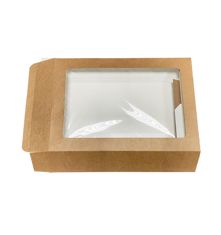 Cardboard box with window