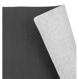 Paper Tablecloth Roll Black 1x100m. 40g (1 Unit)