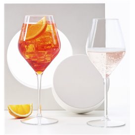 Reusable Plastic Glass Tritan “Sense” Wine 350ml (6 Units)
