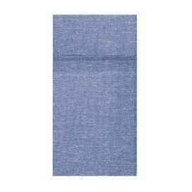 Pocket Fold Paper Napkins Vaquero Blue 40x40cm (30 units) 