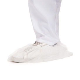 Disposable Plastic Shoe Covers PP White (1000 Units)