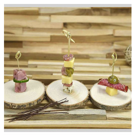 Bamboo Bow Skewer 7cm in box (100 Units)  