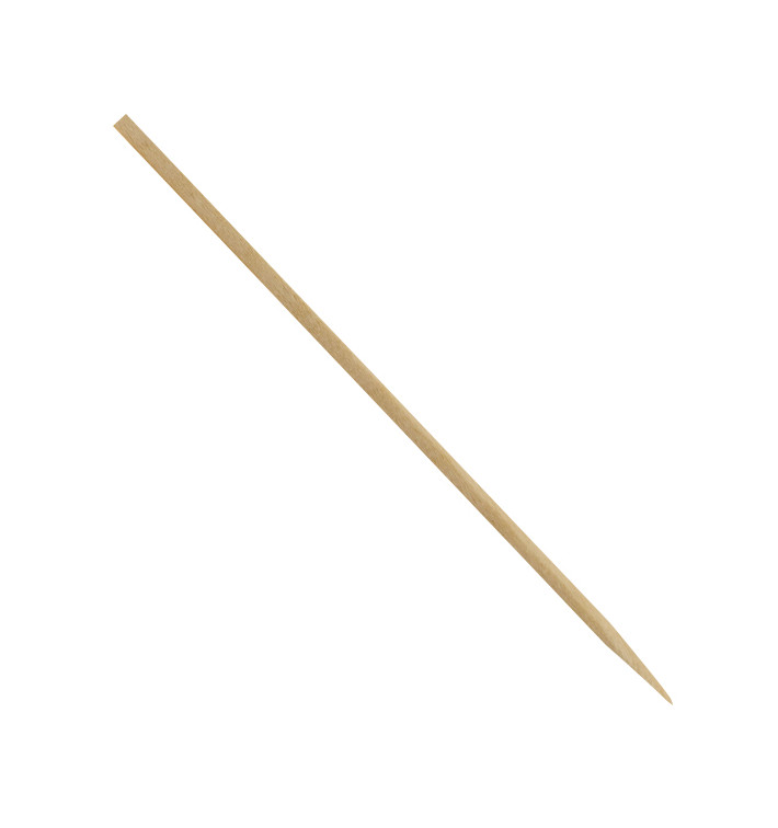 Birch Wood Skewers 13cm (200 Units) Birch Wood Skewers 13cm (200 Units)