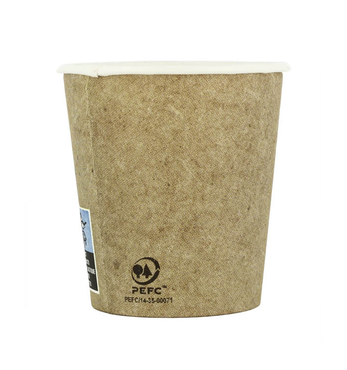 Paper Cup Kraft 4Oz/120ml Ø6,2cm (2000 Units) Paper Cup Kraft 4Oz/120ml Ø6,2cm (2000 Units)