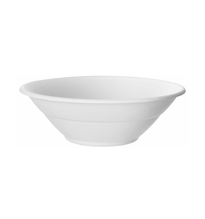 Sugarcane Bowl Bagasse Noodle White 940ml (400 Units) Sugarcane Bowl Bagasse Noodle White 940ml (400 Units)