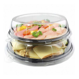 Plastic Charger Plate Lid and Tray 30x5 cm (5 Units) 