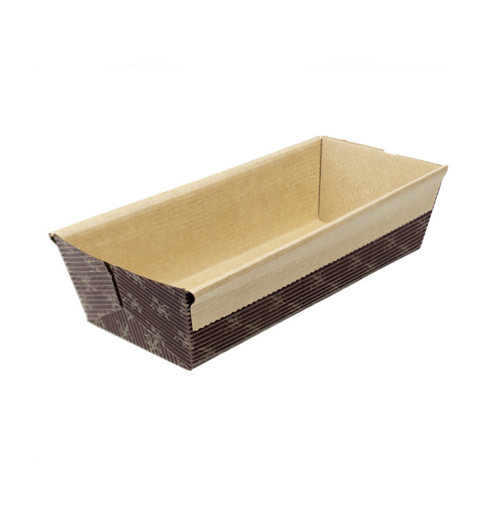 Paper Baking Mold Kraft 16,5x6,5x4,5cm (40 Units) Paper Baking Mold Kraft 16,5x6,5x4,5cm (40 Units)