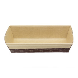 Paper Baking Mold Kraft 16,5x6,5x4,5cm (40 Units) 
