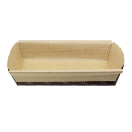 Paper Baking Mold Kraft 15x9x3,5cm (80 Units)  