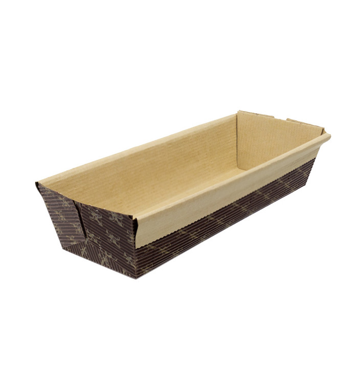 Paper Baking Mold Kraft 19,7x6,5x4,8cm (40 Units) Paper Baking Mold Kraft 19,7x6,5x4,8cm (40 Units)