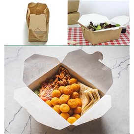 American Box Kraft 19,7x14x6,5cm 1800ml (200 Units)