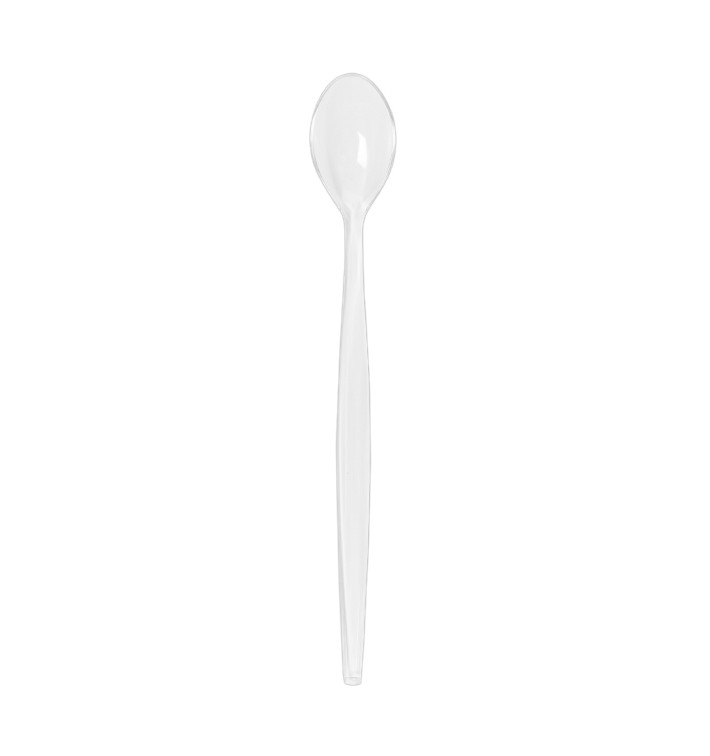 Ice Spoon in PS Transparent 21cm (100 Units) Ice Spoon in PS Transparent 21cm (100 Units)