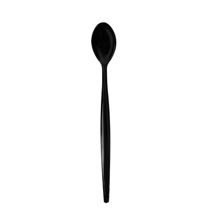 Ice Spoon in PS Black 21cm (100 Units) Ice Spoon in PS Black 21cm (100 Units)