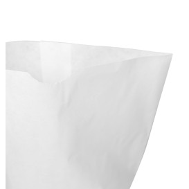 Paper Bag with Hexagonal Base White 17x22cm (1000 Units)